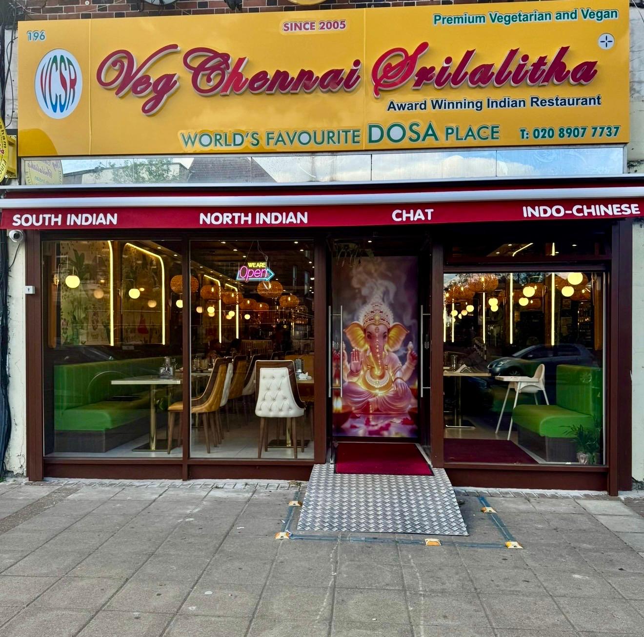 100% Pure Veg Chennai Srilalitha Restaurant - Kenton