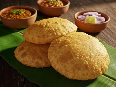 indian-poori-breakfast-spread